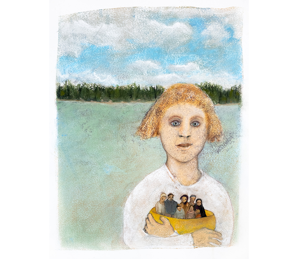 "She Brings Them Home" - Marilyn Frasca